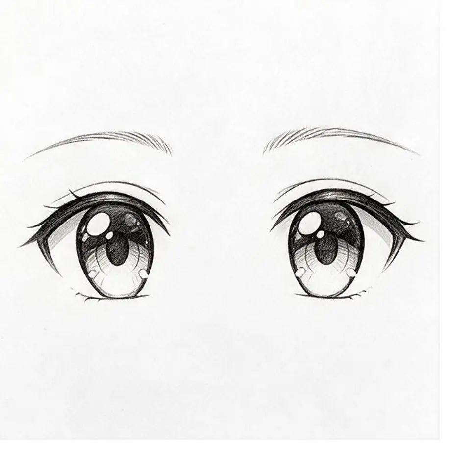 Ojos de frente