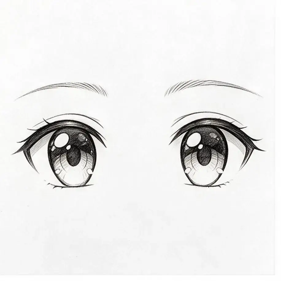 Lámina final de Ojos de frente.